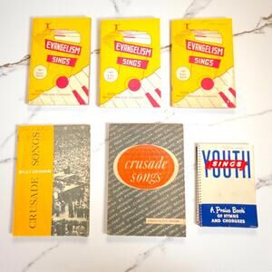 Gospel & Evangelical Hymns Sing! Billy Graham Lot of 11 Christian Song Books